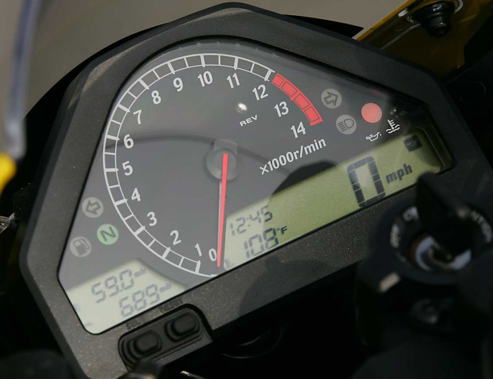 Speedometer Cluster Tachometer Gauge Odometer for Honda CBR1000RR 2004 2005 2006 2007 Read in KPH 