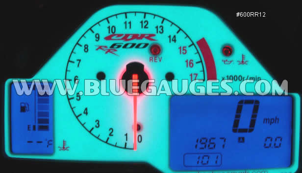 ZXMT Speedometer Gauge Cluster For Honda CBR600RR 2003-2006 (F5) - KM/H EU Version